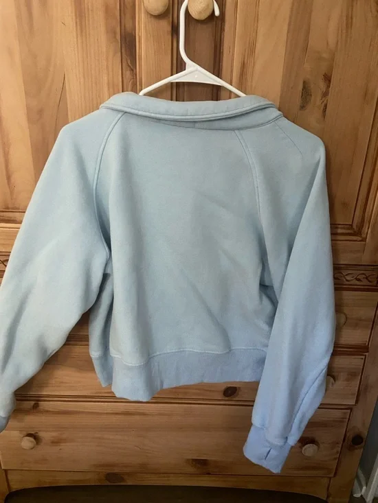 Blue zip up sweatshirt - Picture 3 of 3